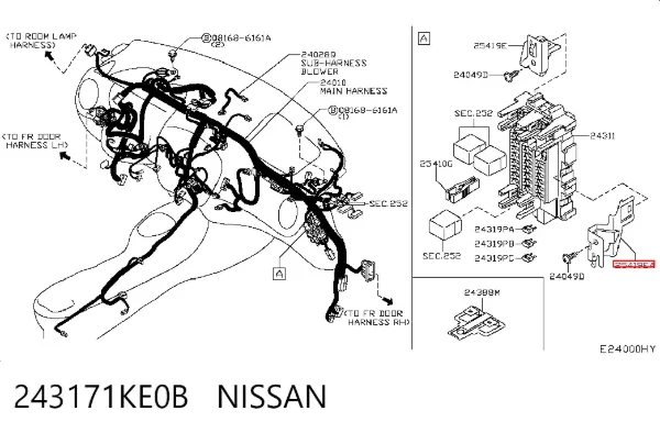  243171KE0B Nissan/Infiniti
