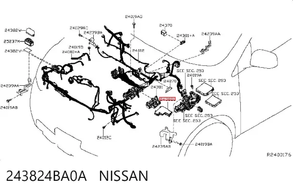  243824BA0A Nissan/Infiniti
