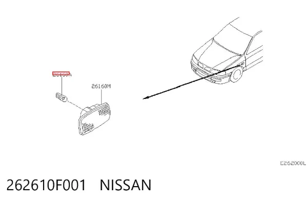  262610F001 Nissan/Infiniti