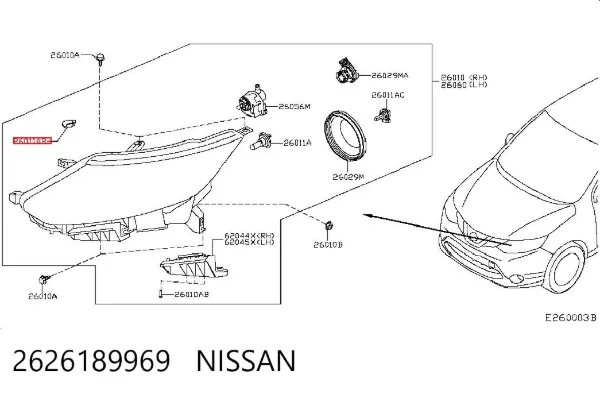  2626189969 Nissan/Infiniti