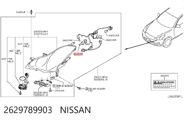  2629789903 Nissan/Infiniti