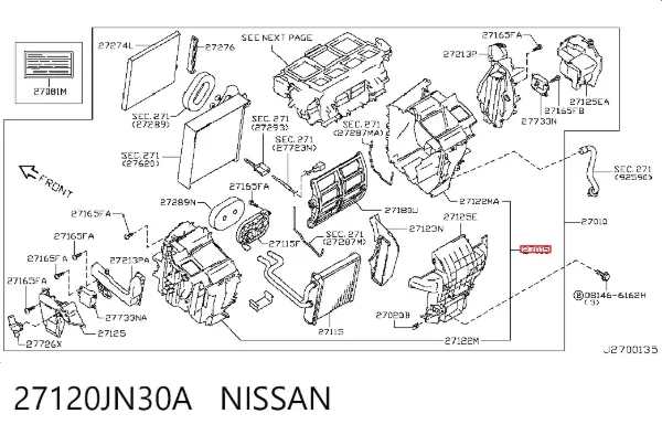  27120JN30A Nissan/Infiniti