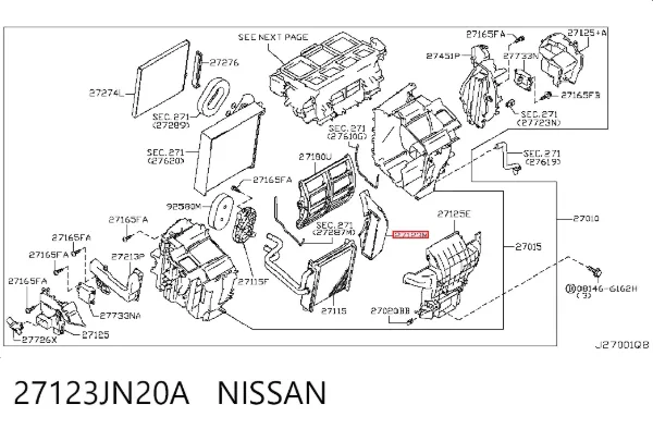  27123JN20A Nissan/Infiniti