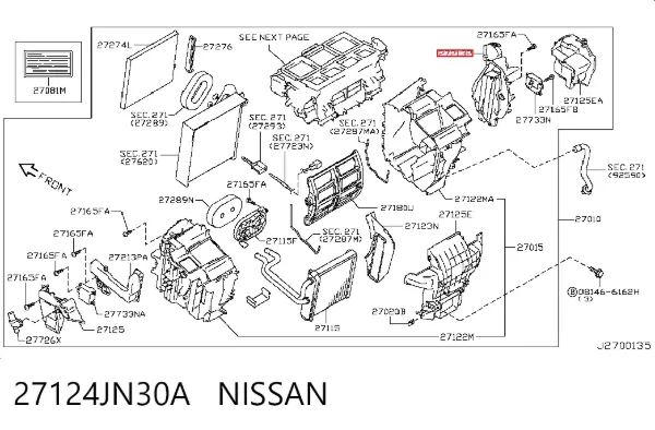 27124JN30A Nissan/Infiniti