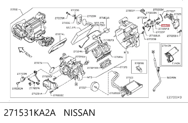  271531KA2A Nissan/Infiniti