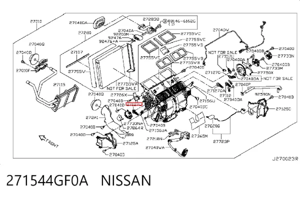  271544GF0A Nissan/Infiniti