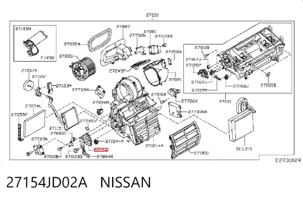  27154JD02A Nissan/Infiniti