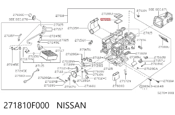  271810F000 Nissan/Infiniti