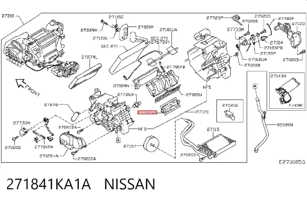  271841KA1A Nissan/Infiniti