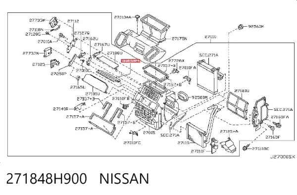  271848H900 Nissan/Infiniti