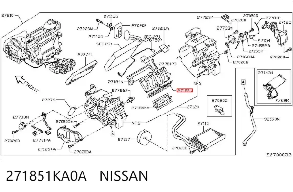  271851KA0A Nissan/Infiniti