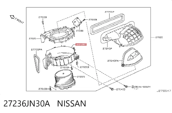  27236JN30A Nissan/Infiniti