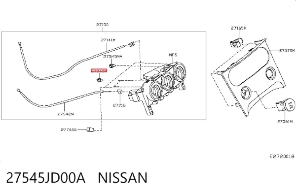  27545JD00A Nissan/Infiniti