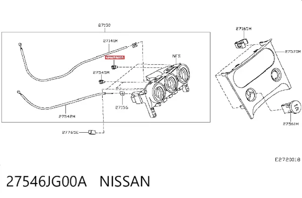  27546JG00A Nissan/Infiniti