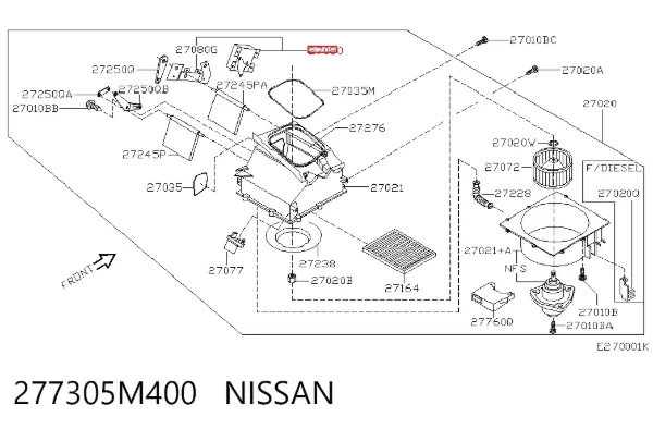  277305M400 Nissan/Infiniti