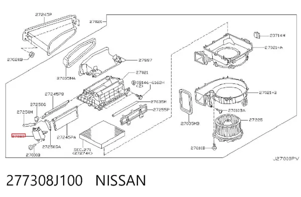  277308J100 Nissan/Infiniti