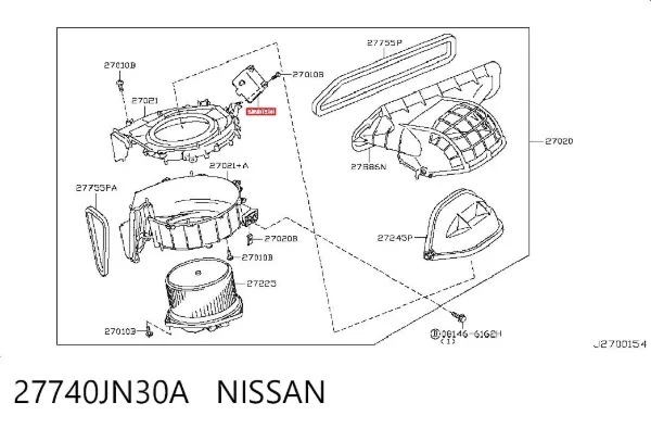  27740JN30A Nissan/Infiniti