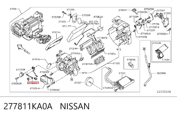  277811KA0A Nissan/Infiniti
