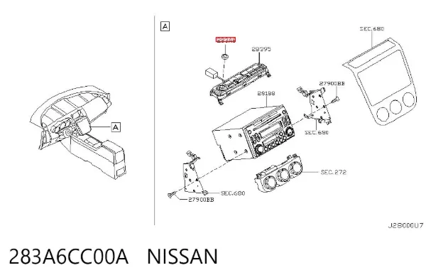  283A6CC00A Nissan/Infiniti