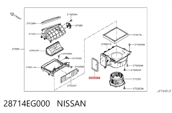  28714EG000 Nissan/Infiniti