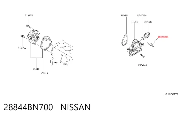  28844BN700 Nissan/Infiniti