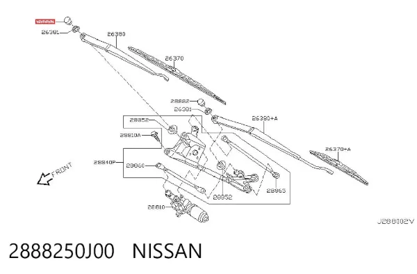  2888250J00 Nissan/Infiniti