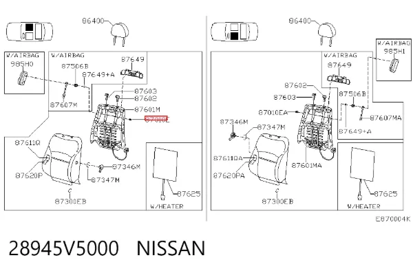  28945V5000 Nissan/Infiniti