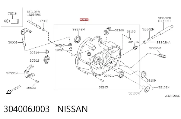  304006J003 Nissan/Infiniti