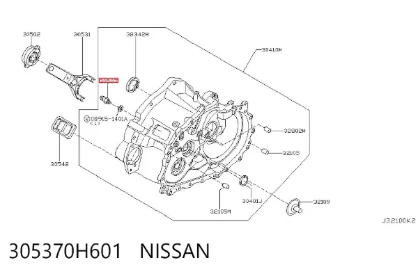  305370H601 Nissan/Infiniti