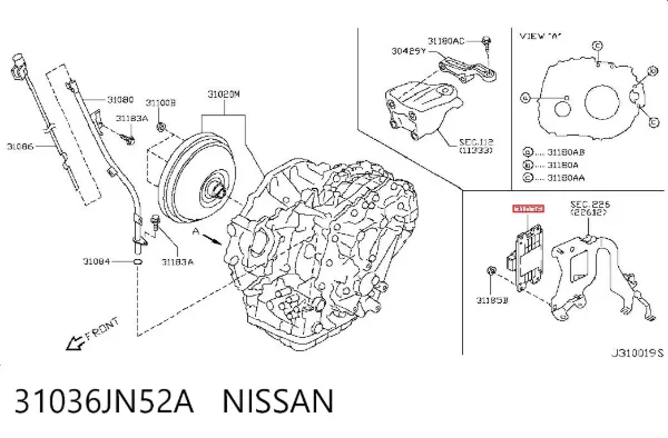  31036JN52A Nissan/Infiniti