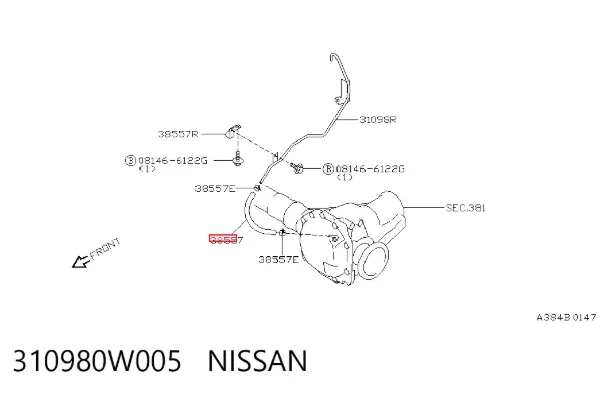  310980W005 Nissan/Infiniti