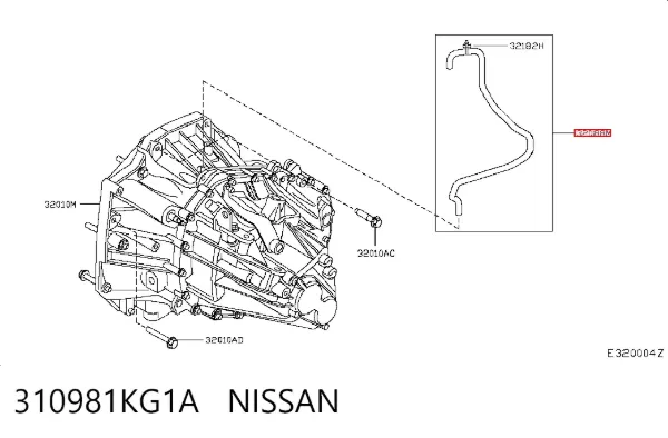  310981KG1A Nissan/Infiniti