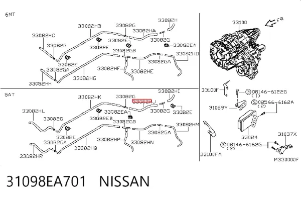  31098EA701 Nissan/Infiniti