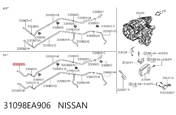  31098EA906 Nissan/Infiniti