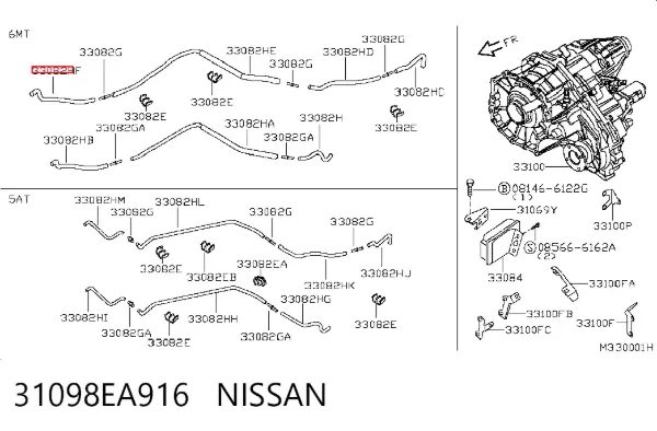  31098EA916 Nissan/Infiniti