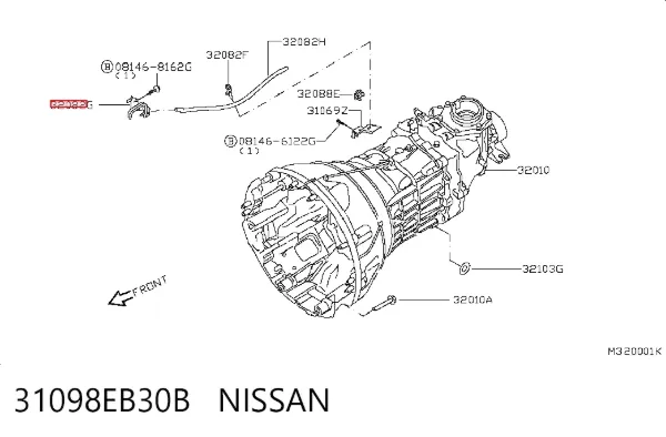  31098EB30B Nissan/Infiniti