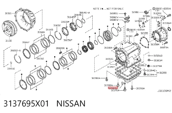  3137695X01 Nissan/Infiniti
