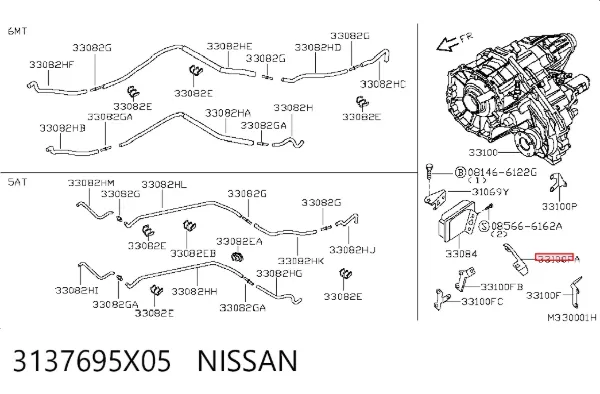  3137695X05 Nissan/Infiniti