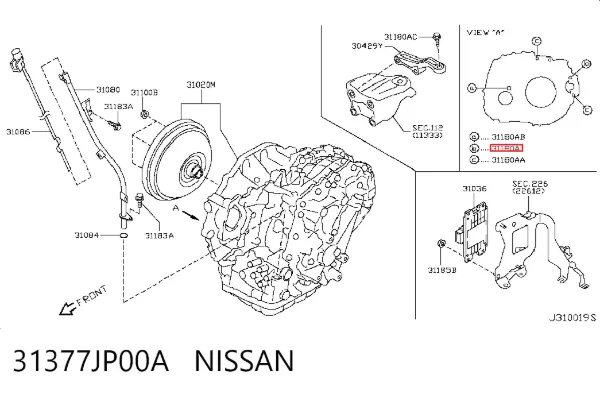 31377JP00A Nissan/Infiniti
