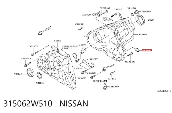  315062W510 Nissan/Infiniti