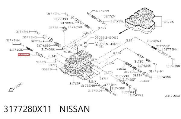  3177280X11 Nissan/Infiniti
