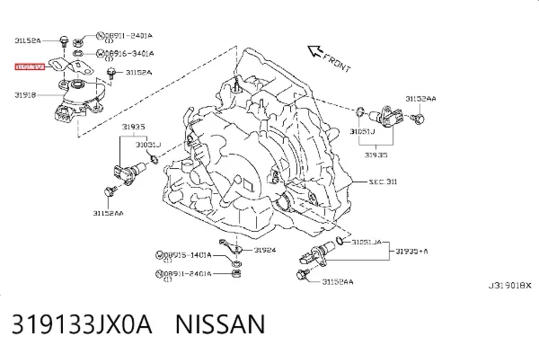  319133JX0A Nissan/Infiniti