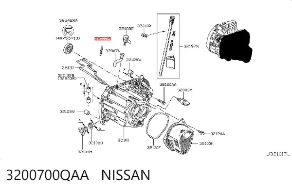  3200700QAA Nissan/Infiniti