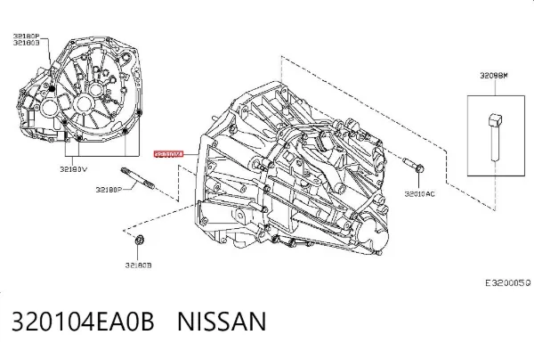 Caixa de Mudança montada (caixa mecânica de velocidades) Nissan Qashqai II