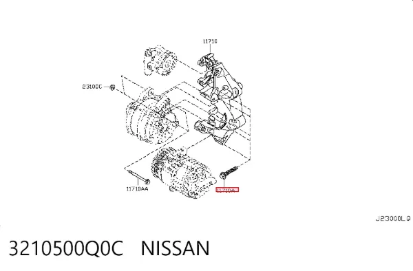  3210500Q0C Nissan/Infiniti