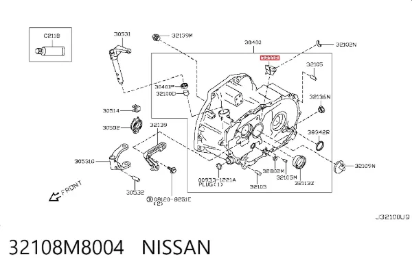  32108M8004 Nissan/Infiniti