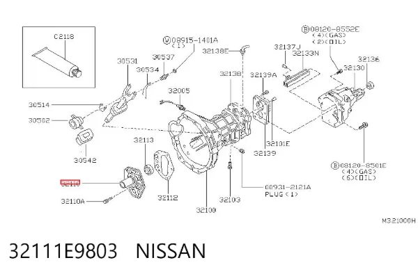  32111E9803 Nissan/Infiniti