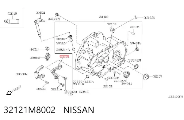  32121M8002 Nissan/Infiniti