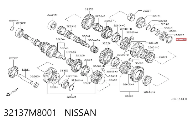  32137M8001 Nissan/Infiniti