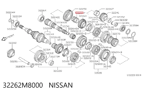  32262M8000 Nissan/Infiniti